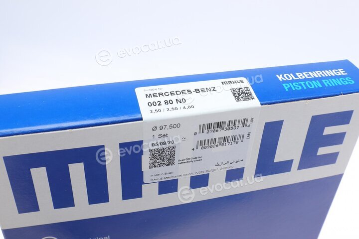 Mahle 002 80 N0