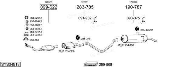 Bosal SYS04818