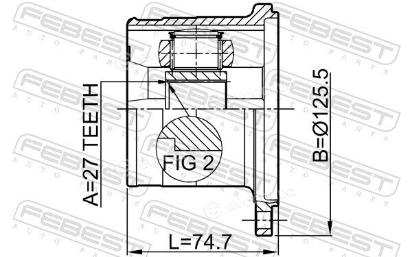 Febest 0211-WD21