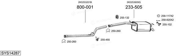 Bosal SYS14287