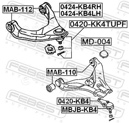 Febest 0420-KK4TUPF