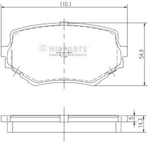 Nipparts J3608017