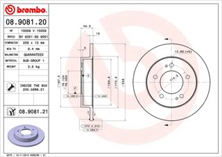 Brembo 08.9081.20