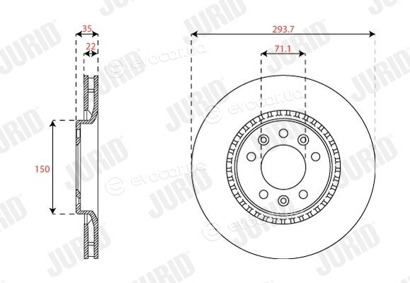 Jurid 563298JC