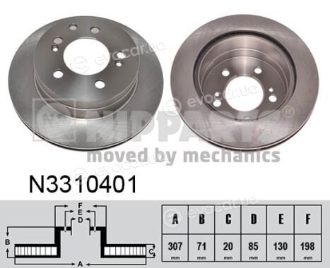 Nipparts N3310401