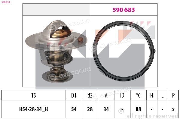 KW 580 834