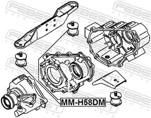 Febest MM-H58DM
