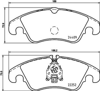 Hella Pagid 8DB 355 023-221