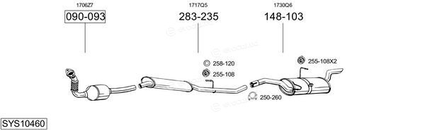 Bosal SYS10460