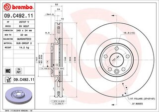 Brembo 09.C492.11