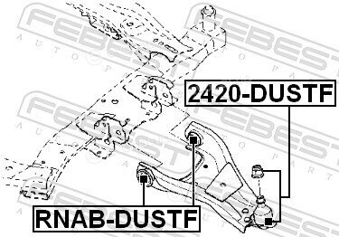 Febest RNAB-DUSTF