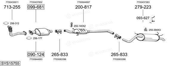 Bosal SYS15755