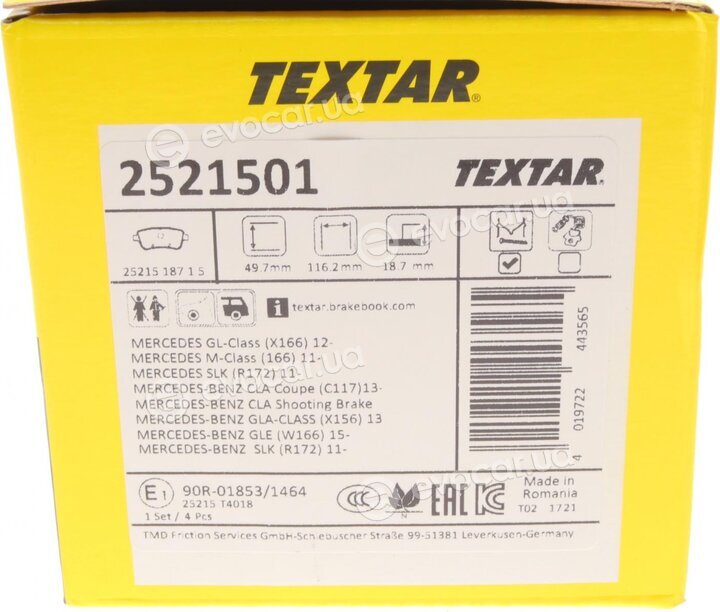 Textar 2521501