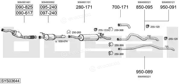 Bosal SYS03644