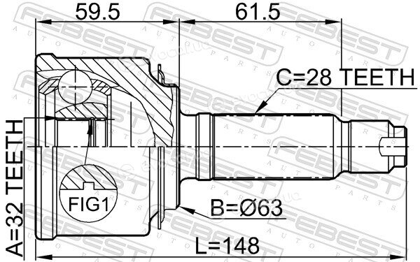 Febest 0310-057