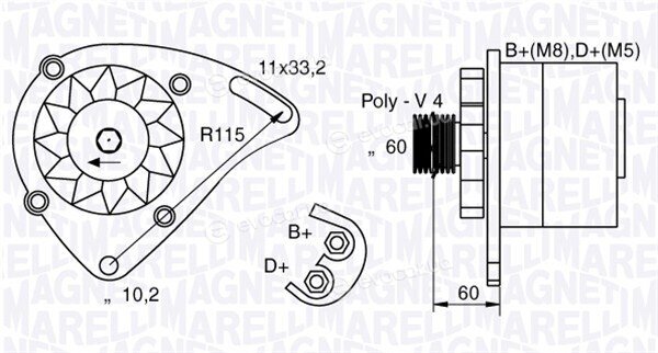 Magneti Marelli 063321600010