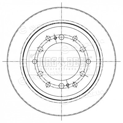 Borg & Beck BBD5427