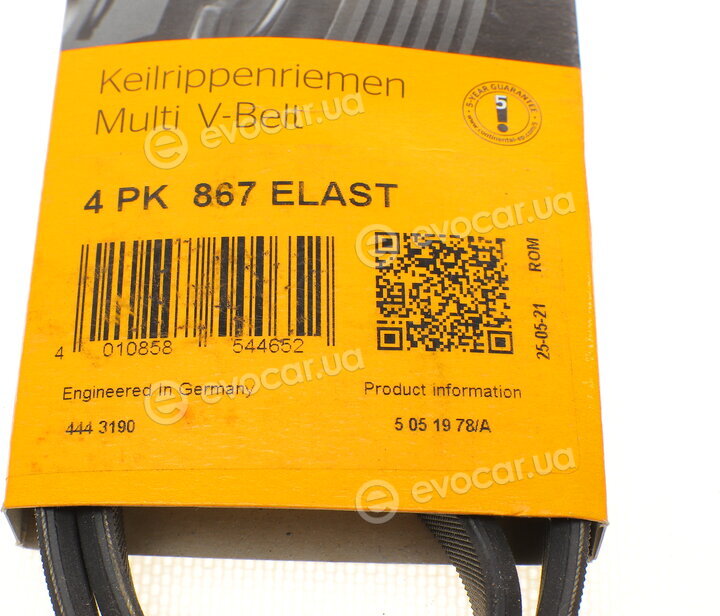 Continental 4PK867 ELAST
