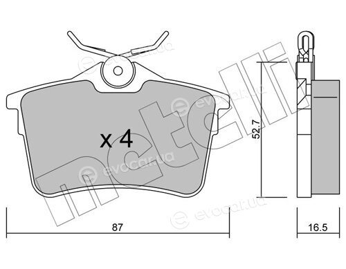 Metelli 22-0816-0