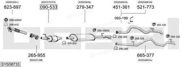 Bosal SYS08733