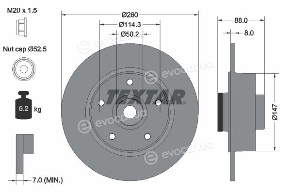 Textar 92196000
