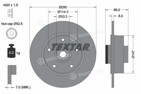 Textar 92196003