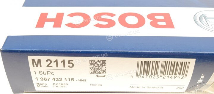 Bosch 1 987 432 115