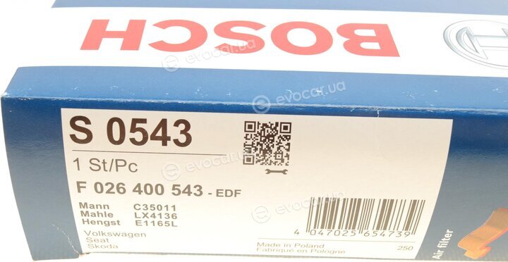 Bosch F 026 400 543