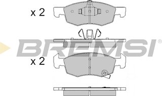 Bremsi BP3646