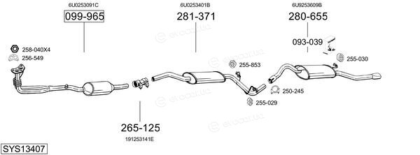 Bosal SYS13407