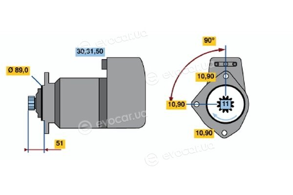 Bosch 0 001 417 024