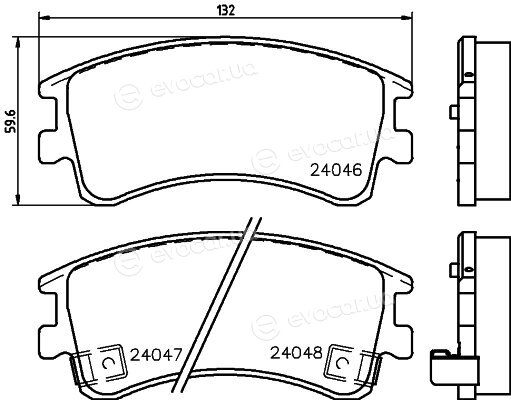 Hella Pagid 8DB 355 011-141