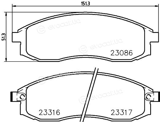 Hella Pagid 8DB 355 006-731