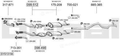 Bosal SYS13156