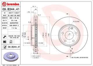 Brembo 09.B344.41