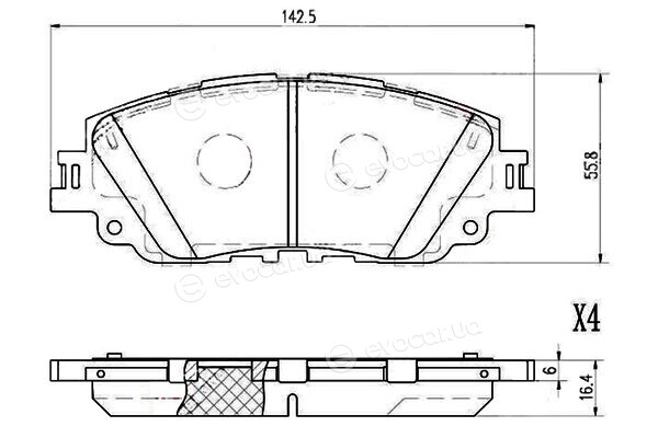 Nipparts N3602155