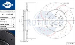 Rotinger RT 1432-GL T5