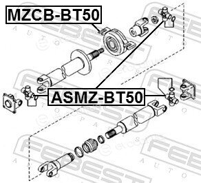 Febest MZCB-BT50