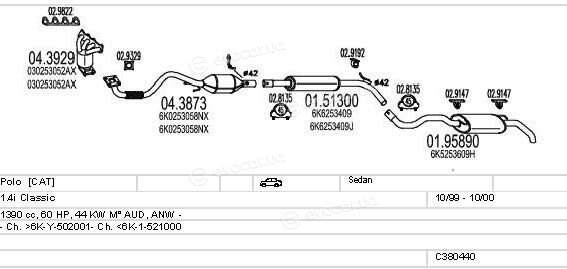 MTS C380440001628