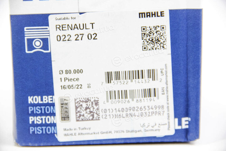 Mahle 022 27 02