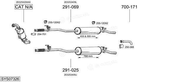 Bosal SYS07326