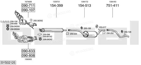 Bosal SYS02125