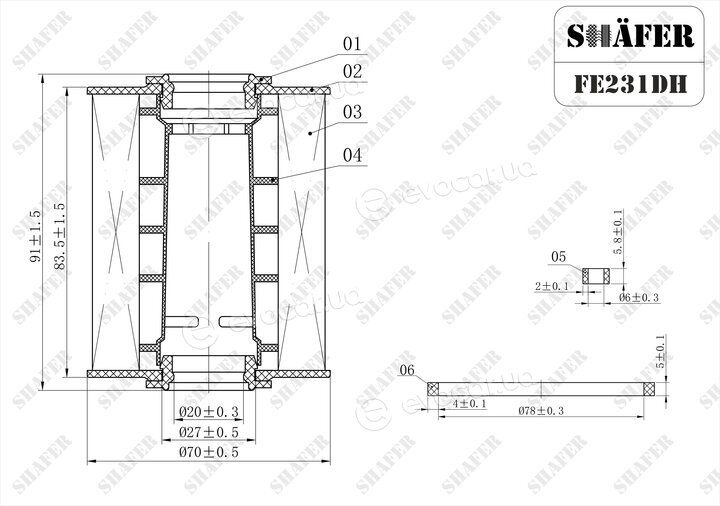 Shafer FE231DH