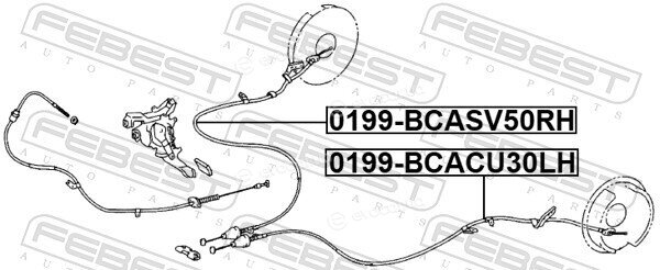 Febest 0199-BCACU30LH