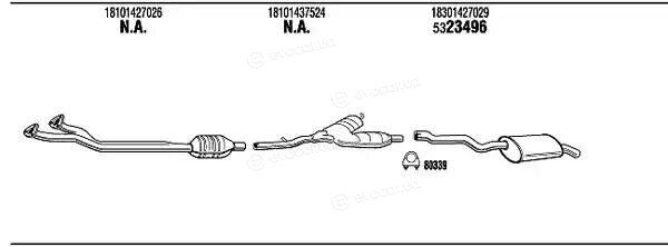 Walker / Fonos BWH05052AA