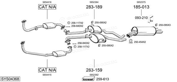 Bosal SYS04368