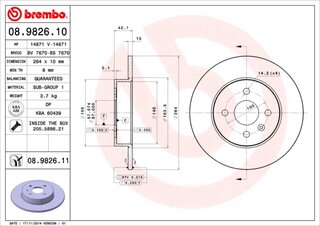 Brembo 08.9826.10