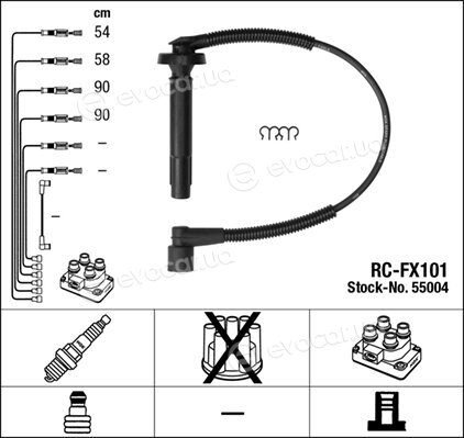 NGK / NTK RCFX101