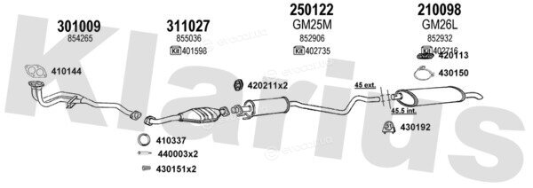 Klarius 390676E