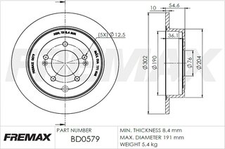 Fremax BD-0579